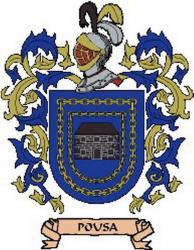 Escudo eráldico del apellido POUSA